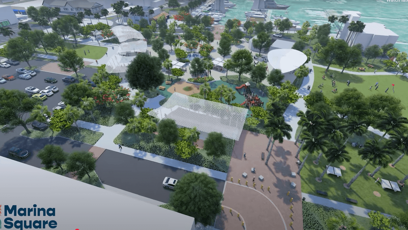 Fort Pierce unveils $21M Marina Square plan to remake its downtown waterfront